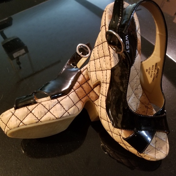 Sexy Soring Nine West Wedges - Picture 5 of 7